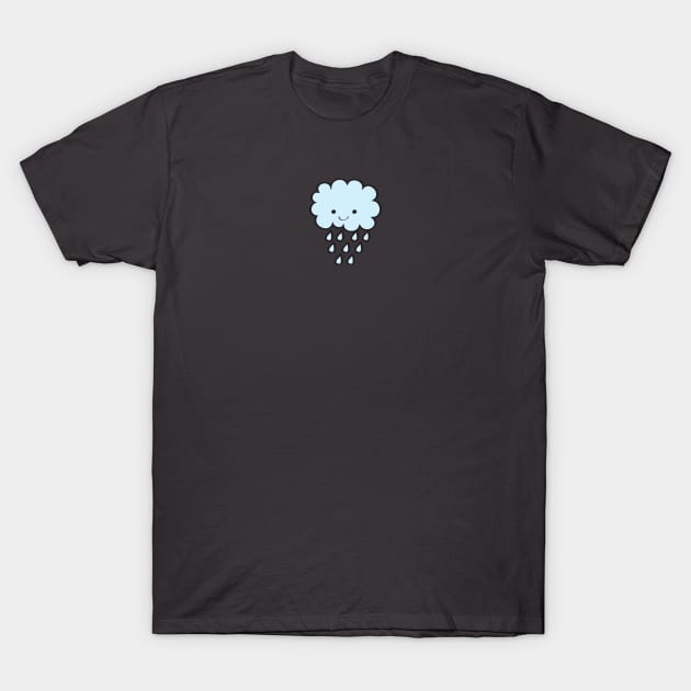 Happy Little Rain Cloud T-Shirt by Amanda Rountree & Friends